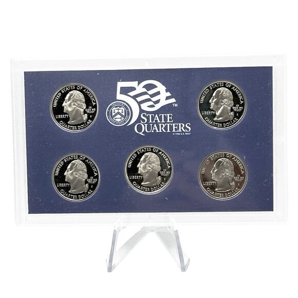2007 US Mint State Quarters Proof Set Holiday Collector Edition - Picture 2 of 8